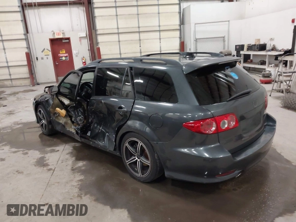 2005 Mazda 6 Sport S with VIN 1YVHP82D555M08964, listed as a IAAI auction lot 41594225 with 131,595 mi miles and . Bid and sale history available at DreamBid. Image 3.