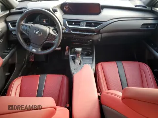 2020 Lexus UX 250h F Sport with VIN JTHR9JBH2L2025902, listed as a Copart auction lot 58944834 with 14,597 mi miles and Salvage title. Bid and sale history available at DreamBid. Image 8.