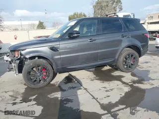 2020 Land Rover Range Rover Sport HST with VIN SALWS2RU5LA748904, listed as a IAAI auction lot 41680048 with 48,961 mi miles. Bid and sale history available at carsss.com. Image 18.