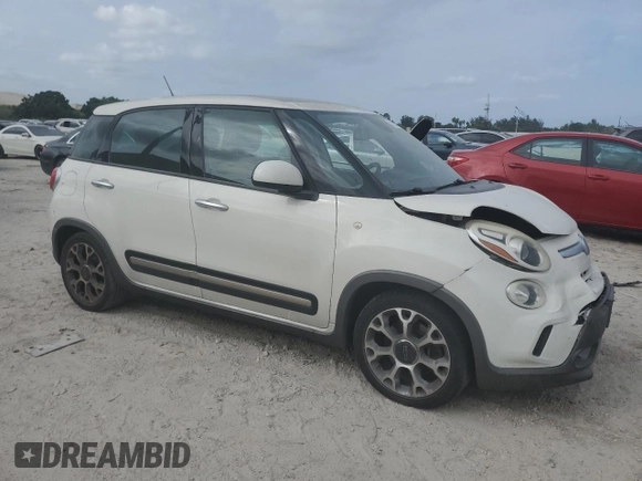 2014 FIAT 500L Trekking with VIN ZFBCFADH5EZ007095, listed as a Copart auction lot 76233424 with 176,759 mi miles and Clean Title. Bid and sale history available at DreamBid. Image 4.