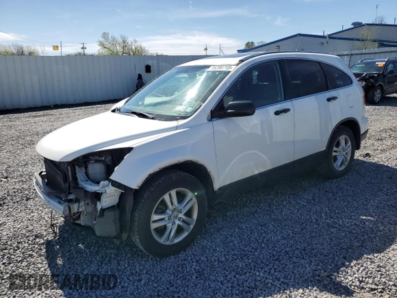 2010 Honda CR-V EX with VIN JHLRE4H5XAC002700, listed as a Copart auction lot 55200715 with 130,932 mi miles and Salvage Title. Bid and sale history available at carsss.com. Image 1.