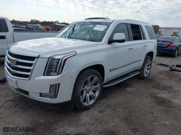 2018 Cadillac Escalade Premium Luxury with VIN 1GYS4CKJ4JR278279, listed as a IAAI auction lot 41334615 with 1 mi miles. Bid and sale history available at carsss.com. Image 21.