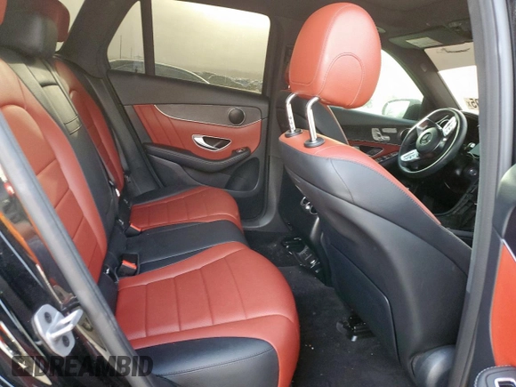 2022 Mercedes-Benz GLC 300 with VIN W1N0G8EB4NV344065, listed as a Copart auction lot 48241895 with 22,024 mi miles and Salvage Title. Bid and sale history available at DreamBid. Image 10.