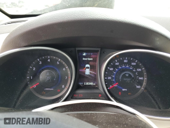 2013 Hyundai Santa Fe Sport z VIN 5XYZU3LA0DG076108, wystawiony jako Copart lot #54684415 z przebiegiem 118 348 mil mil oraz Nie do naprawy • Non repairable. Historia ofert i sprzedaży dostępna na DreamBid. Obrazek 9.