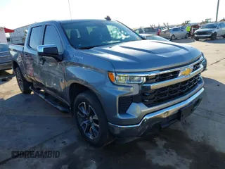 2023 Chevrolet Silverado 1500 LT with VIN 3GCPACED7PG282779, listed as a IAAI auction lot 41402138 with 26,701 mi miles and . Bid and sale history available at DreamBid. Image 1.