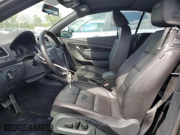 2013 Volkswagen Eos Komfort with VIN WVWBW8AH1DV001953, listed as a Copart auction lot 54167185 with 118,696 mi miles and Clean Title. Bid and sale history available at DreamBid. Image 7.