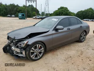 2016 Mercedes-Benz C 300 z VIN WDDWF4JB1GR166264, wystawiony jako Copart lot #57411775 z przebiegiem 72 401 mil mil oraz Szkoda całkowita • Salvage title. Historia ofert i sprzedaży dostępna na DreamBid. Obrazek 1.