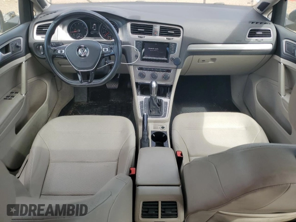 2015 Volkswagen Golf TSI SE z VIN 3VW217AU7FM070579, wystawiony jako Copart lot #58259275 z przebiegiem 98 090 mil mil oraz Szkoda całkowita • Salvage title. Historia ofert i sprzedaży dostępna na DreamBid. Obrazek 8.