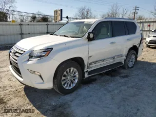 2018 Lexus GX with VIN JTJBM7FXXJ5202064, listed as a Copart auction lot 48698065 with 99,196 mi miles and Salvage Title. Bid and sale history available at carsss.com. Image 1.