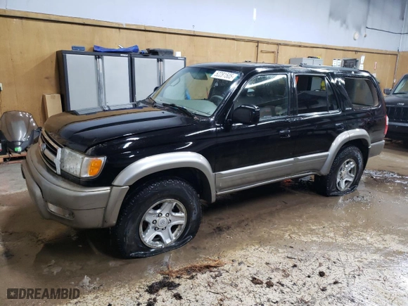 2000 Toyota 4Runner Limited with VIN JT3HN87R4Y9032310, listed as a Copart auction lot 52281505 with 0 mi miles and Clean Title. Bid and sale history available at carsss.com. Image 1.