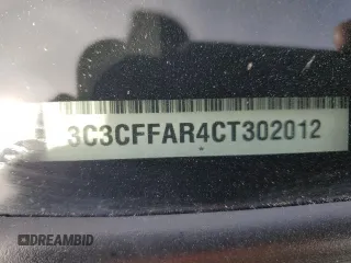 2012 FIAT 500 Pop z VIN 3C3CFFAR4CT302012, wystawiony jako Copart lot #53956075 z przebiegiem 102 332 mil mil oraz Szkoda całkowita • Salvage title. Historia ofert i sprzedaży dostępna na DreamBid. Obrazek 12.