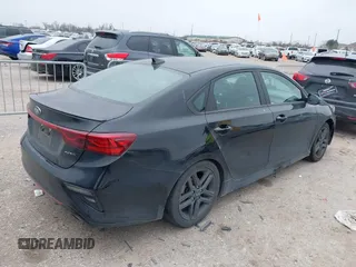 2021 Kia Forte GT-Line with VIN 3KPF34AD6ME388486, listed as a IAAI auction lot 41615266 with 75,168 mi miles. Bid and sale history available at carsss.com. Image 4.