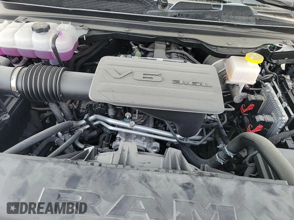 2023 Ram 1500 Big Horn with VIN 1C6RRFFG7PN518566, listed as a IAAI auction lot 42585867 with 172 mi miles and . Bid and sale history available at DreamBid. Image 16.