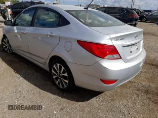 2017 Hyundai Accent SE with VIN KMHCT4AEXHU283030, listed as a Copart auction lot 61574902 with 0 mi miles. Bid and sale history available at carsss.com. Image 3.
