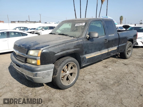 2003 Chevrolet Silverado 1500 with VIN 2GCEC19V931181285, listed as a Copart auction lot 83493754 with 0 mi miles and Clean Title. Bid and sale history available at carsss.com. Image 1.