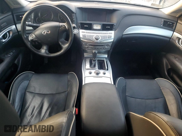 2017 Infiniti Q70 with VIN JN1BY1AR9HM770175, listed as a Copart auction lot 43529345 with 0 mi miles and Salvage Title. Bid and sale history available at carsss.com. Image 8.