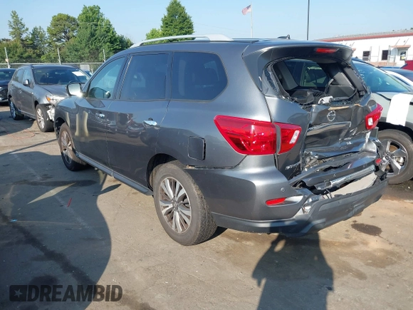 2018 Nissan Pathfinder Platinum with VIN 5N1DR2MM8JC637360, listed as a IAAI auction lot 42549095 with 93,585 mi miles and . Bid and sale history available at DreamBid. Image 3.