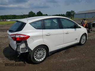 2016 Ford C-Max Energi SEL with VIN 1FADP5CU2GL119952, listed as a Copart auction lot 59575884 with 76,790 mi miles and Salvage Title. Bid and sale history available at carsss.com. Image 3.