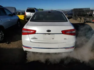 2014 Kia Cadenza Premium with VIN KNALN4D70E5164241, listed as a Copart auction lot 82447434 with 38,447 mi miles and Salvage Title. Bid and sale history available at carsss.com. Image 6.