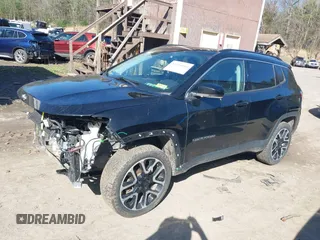 2018 Jeep Compass Limited z VIN 3C4NJDCB6JT481514, wystawiony jako IAAI lot #42156604 z przebiegiem 44 488 mil mil oraz . Historia ofert i sprzedaży dostępna na DreamBid. Obrazek 15.