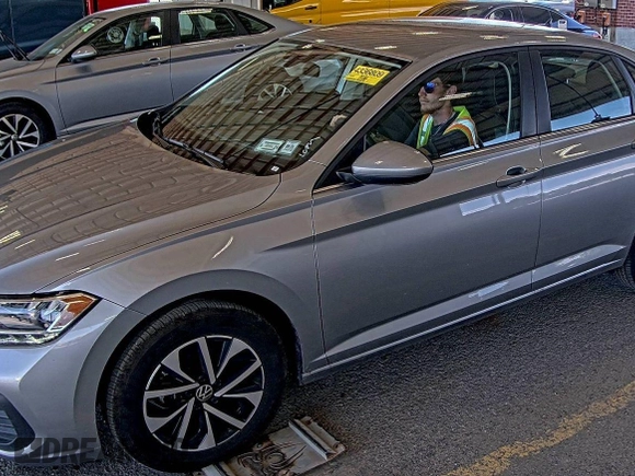2024 Volkswagen Jetta S with VIN 3VW5M7BU8RM051840, listed as a IAAI auction lot 42852799 with 14,434 mi miles and . Bid and sale history available at DreamBid. Image 8.