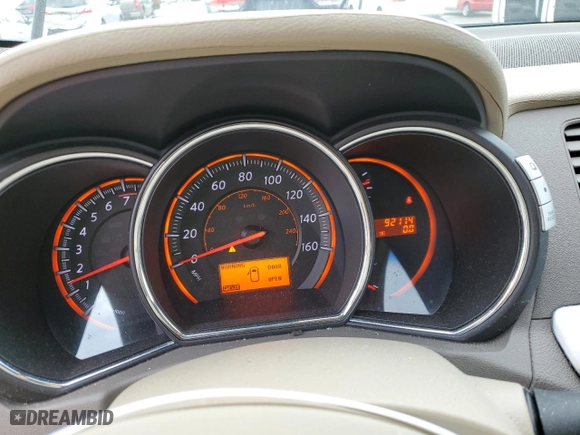 2010 Nissan Murano S with VIN JN8AZ1MU9AW017217, listed as a Copart auction lot 51159275 with 92,114 mi miles and Salvage Title. Bid and sale history available at carsss.com. Image 9.