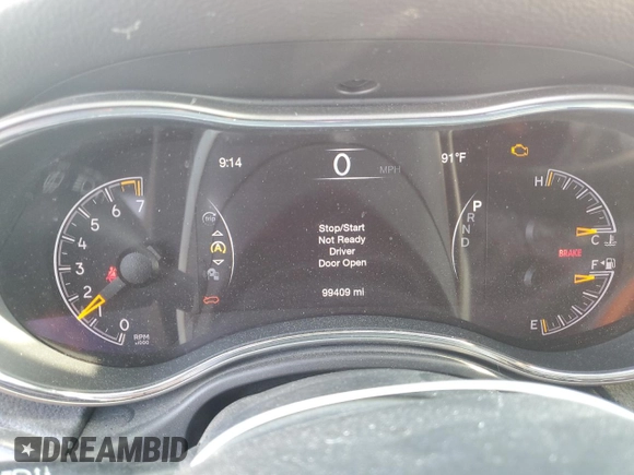 2018 Jeep Grand Cherokee Limited with VIN 1C4RJFBG3JC308622, listed as a Copart auction lot 61691495 with 99,409 mi miles and Salvage title. Bid and sale history available at DreamBid. Image 9.