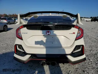 2021 Honda Civic Type R Touring with VIN SHHFK8G72MU205055, listed as a Copart auction lot 81995414 with 14,990 mi miles and Salvage Title. Bid and sale history available at carsss.com. Image 6.