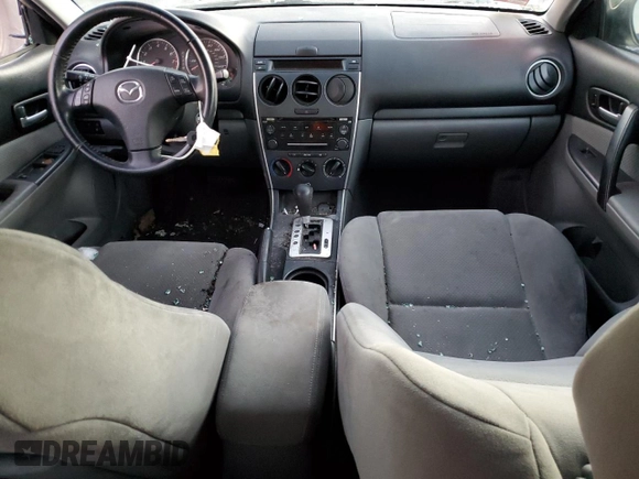 2007 Mazda 6 i Touring with VIN 1YVHP80C875M33306, listed as a Copart auction lot 85670844 with 181,641 mi miles and Salvage Title. Bid and sale history available at DreamBid. Image 8.