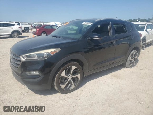2016 Hyundai Tucson Eco with VIN KM8J33A25GU167045, listed as a Copart auction lot 52790525 with 141,675 mi miles and Clean Title. Bid and sale history available at carsss.com. Image 1.