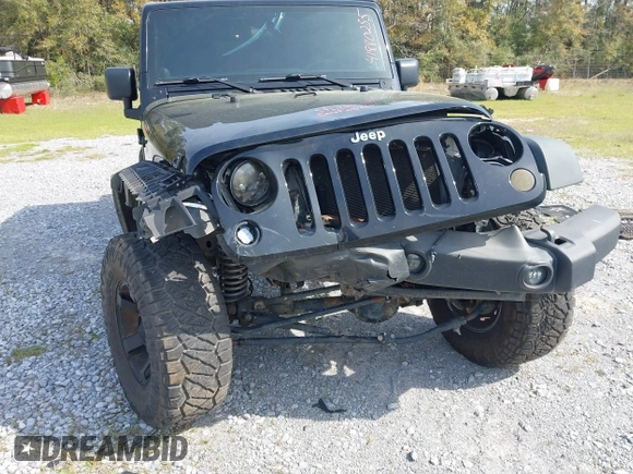 2012 Jeep Wrangler Unlimited Sport with VIN 1C4BJWDG2CL258264, listed as a IAAI auction lot 41880235 with 173,661 mi miles. Bid and sale history available at carsss.com. Image 6.