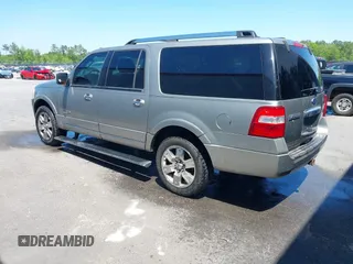 2008 Ford Expedition EL Limited with VIN 1FMFK19528LA82425, listed as a IAAI auction lot 42046020 with 265,012 mi miles. Bid and sale history available at carsss.com. Image 3.