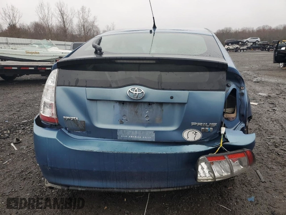 2006 Toyota Prius with VIN JTDKB20U467060817, listed as a Copart auction lot 49829635 with 165,467 mi miles and Clean Title. Bid and sale history available at carsss.com. Image 6.