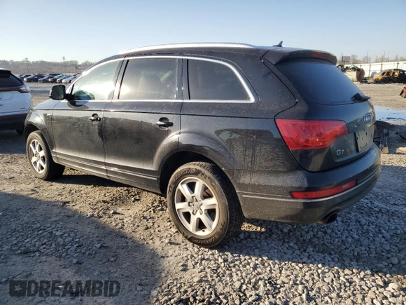 2015 Audi Q7 3.0T Premium Plus with VIN WA1LGAFEXFD015148, listed as a Copart auction lot 48402065 with 188,916 mi miles and Salvage Title. Bid and sale history available at carsss.com. Image 2.