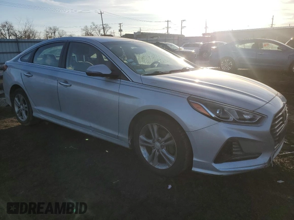 2018 Hyundai Sonata Limited with VIN 5NPE34AF6JH675332, listed as a Copart auction lot 46982715 with 39,985 mi miles and Salvage Title. Bid and sale history available at DreamBid. Image 4.