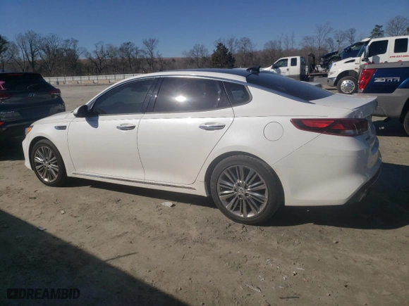 2017 Kia Optima SX Limited with VIN 5XXGV4L20HG147594, listed as a Copart auction lot 43977095 with 154,209 mi miles and Salvage Title. Bid and sale history available at carsss.com. Image 2.