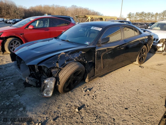 2014 Dodge Charger RT Plus with VIN 2C3CDXCT7EH113595, listed as a Copart auction lot 88132025 with 172,752 mi miles and Salvage Title. Bid and sale history available at carsss.com. Image 1.