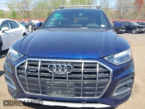 2021 Audi Q5 Premium Plus with VIN WA1BAAFY9M2025847, listed as a IAAI auction lot 42094549 with 101,517 mi miles and . Bid and sale history available at DreamBid. Image 12.