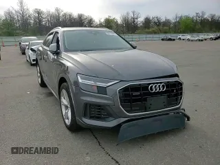 2019 Audi Q8 Premium with VIN WA1AVAF19KD009877, listed as a Copart auction lot 56473205 with Not provided miles and Salvage title. Bid and sale history available at DreamBid. Image 15.
