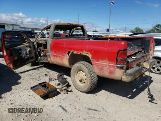 2001 Dodge Ram 2500 with VIN 3B7KF26Z21M507358, listed as a Copart auction lot 58105354 with 0 mi miles and Non Repairable. Bid and sale history available at carsss.com. Image 2.