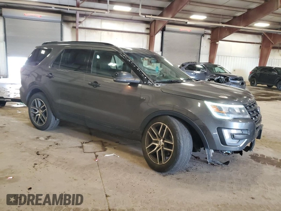 2016 Ford Explorer Sport z VIN 1FM5K8GT5GGA73019, wystawiony jako Copart lot #59427895 z przebiegiem 157 521 mil mil oraz Czysty tytuł • Clean title. Historia ofert i sprzedaży dostępna na DreamBid. Obrazek 4.