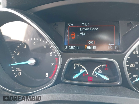 2017 Ford Escape SE with VIN 1FMCU9G90HUC66502, listed as a IAAI auction lot 41991527 with 219,380 mi miles. Bid and sale history available at carsss.com. Image 16.