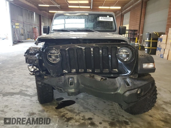 2020 Jeep Wrangler Unlimited Willys с VIN 1C4HJXDG0LW343859, выставлен на аукционе Copart как лот 47688805 с пробегом 73 264 миль миль и Списание • Salvage title. История ставок и продаж доступна на DreamBid. Изображение 5.