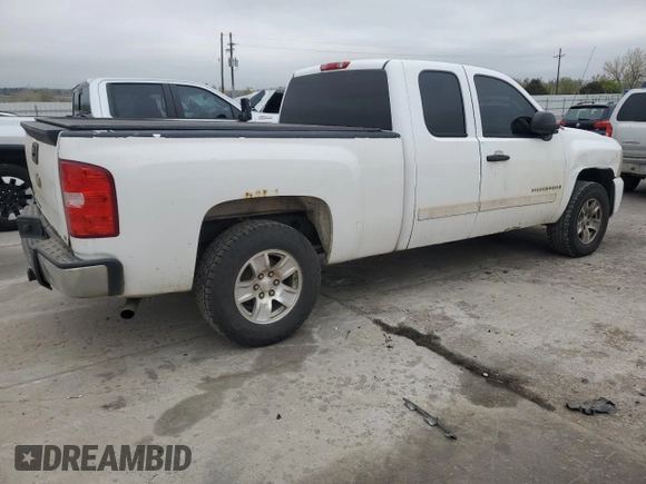 2009 Chevrolet Silverado 1500 LT with VIN 1GCEK29039Z249044, listed as a Copart auction lot 54418955 with 184,534 mi miles and Salvage Title. Bid and sale history available at DreamBid. Image 3.