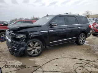 2019 Lincoln Navigator Reserve with VIN 5LMJJ2LT4KEL02926, listed as a Copart auction lot 37098114 with 96,899 mi miles and Salvage Title. Bid and sale history available at carsss.com. Image 1.