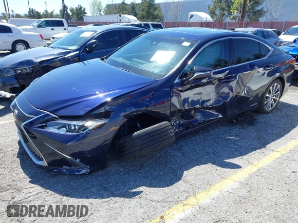 2021 Lexus ES with VIN 58ADA1C16MU008101, listed as a IAAI auction lot 41821059 with 31,823 mi miles. Bid and sale history available at carsss.com. Image 2.