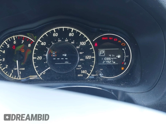 2015 Nissan Note S with VIN 3N1CE2CP6FL383573, listed as a IAAI auction lot 41560815 with 110,864 mi miles and . Bid and sale history available at DreamBid. Image 7.