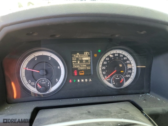 2013 Ram 2500 Tradesman with VIN 3C6UR5CL1DG615238, listed as a Copart auction lot 87039984 with 129,931 mi miles and Salvage Title. Bid and sale history available at carsss.com. Image 9.