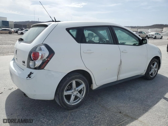 2009 Pontiac Vibe w/1SB with VIN 5Y2SP67039Z429378, listed as a Copart auction lot 49657625 with 123,310 mi miles and Clean Title. Bid and sale history available at carsss.com. Image 3.