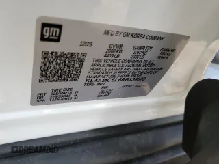 2024 Buick Encore GX Preferred with VIN KL4AMCSL6RB134878, listed as a Copart auction lot 47115555 with 3,116 mi miles and Salvage title. Bid and sale history available at DreamBid. Image 14.